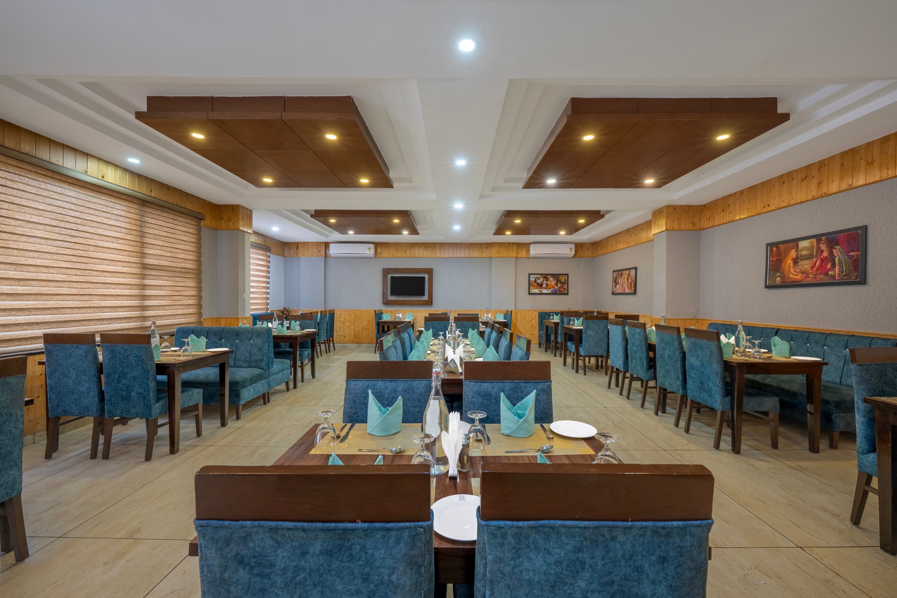 Mountain-facing facade at Royal Regency Shimla